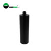 Customized Black empty HDPE plastic cylinder  bottle for shampoo bottle lotion bottle - Image 4