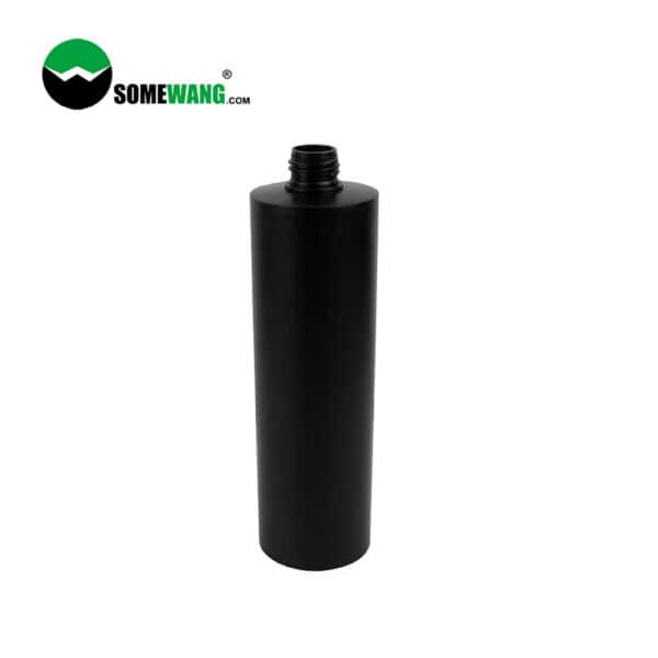 Customized Black empty HDPE plastic cylinder  bottle for shampoo bottle lotion bottle - Image 4