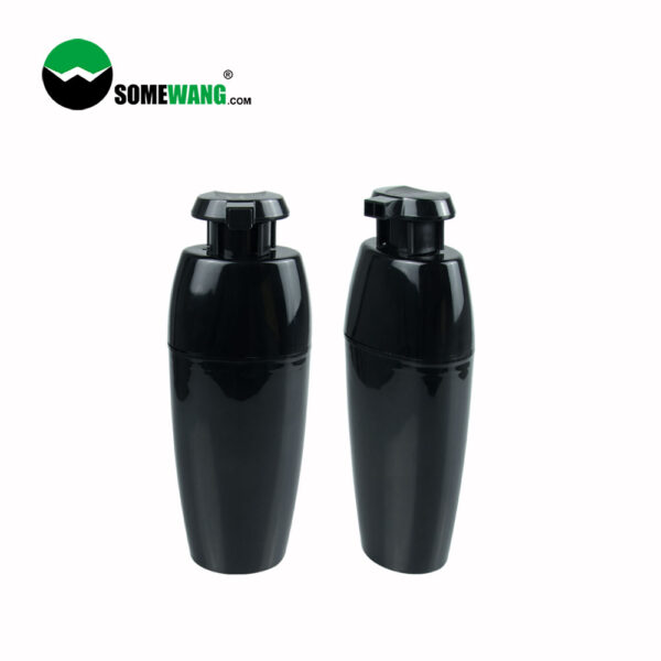 Luxury Hair Applicator Bottle 400ml Unique Double Pump Black Hair Dye Shampoo and Conditioner Bottle decorative Shampoo Pump - Image 5