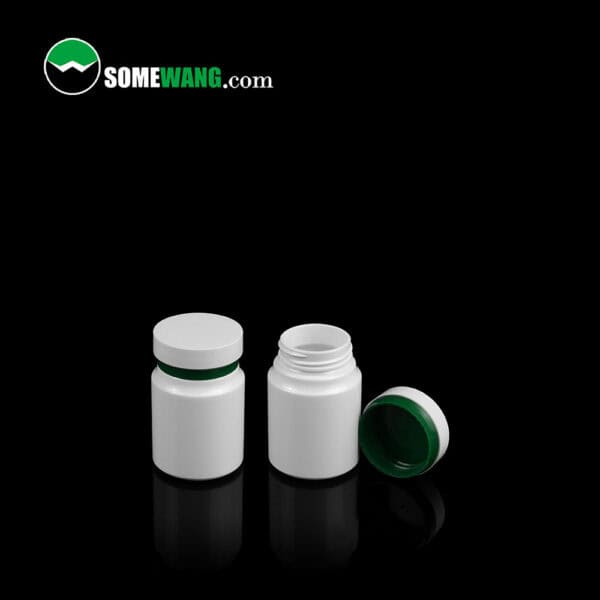 color cover screw cap for pill and PET plastic medicinal bottle container 80ml/120ml/150ml/200ml