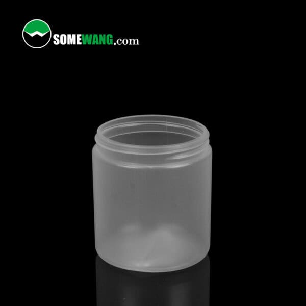 240ml 480ml 600ml Custom Printing Transparency Frosted Plastic Cosmetic Cream Jar With Flip top Cap For Skin Care Hair Wax&Clay - Image 4