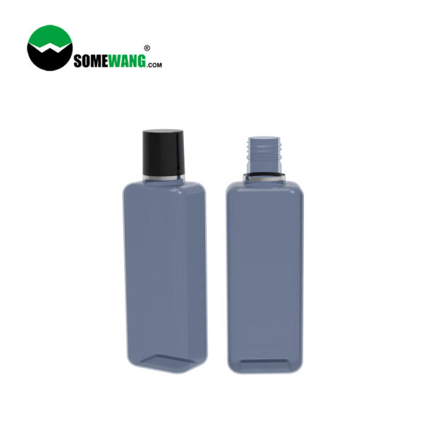 eco-friendly men's kit empty frosted spray square bottle for skin care cosmetic pump lotion bottle with PE liner - Image 3