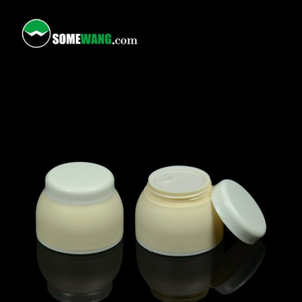 30g 50g 100g Wholesale Custom Bowl Shape Custom Printing Double-Wall Plastic Jar For Skin Care Eye Face Cream Mask Container - Image 3