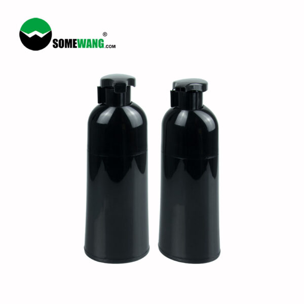 Luxury Hair Applicator Bottle 400ml Unique Double Pump Black Hair Dye Shampoo and Conditioner Bottle decorative Shampoo Pump - Image 4