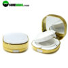 plastic makeup packaging empty loose powder compact jar powder container with combed cotton powder-puff - Image 6
