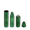SOMEWANG 2023 Electroplating Green Airless Pump Bottle OEM&ODM 30ml 100ml Airless Cosmetic Bottle