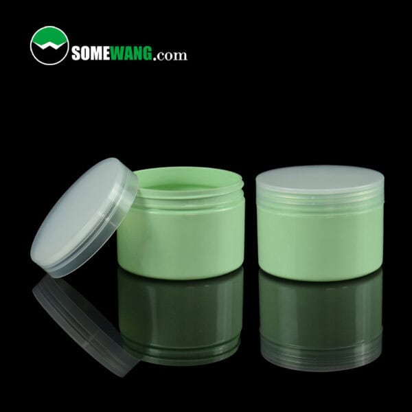 50g 120g 200g 250g 300g Factory Wholesale Custom Empty Glossy Matte Frosted Black Cosmetic Jar For Skin Care Hair Wax & Clay - Image 4