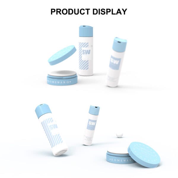 eco-friendly hair care cosmetic packaging empty hair wax jar hair conditioner shampoo bottle PCR plastic bottles BPA-free bottle - Image 4