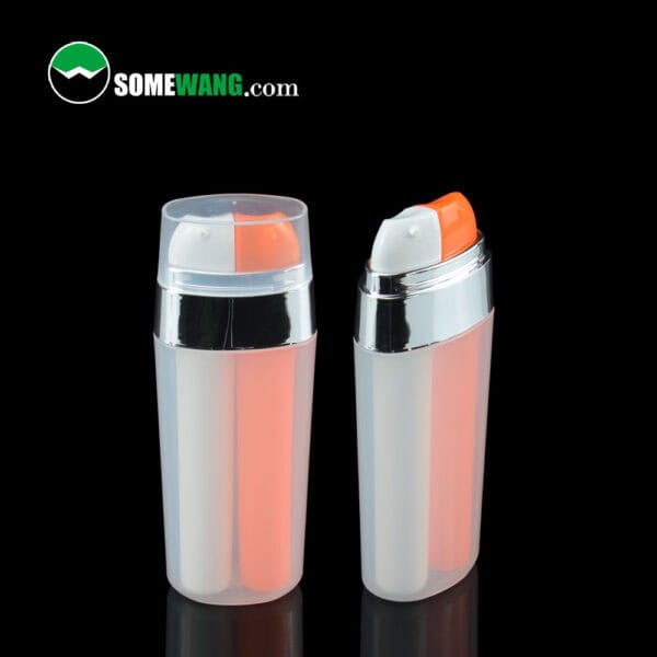 Hot sale Cosmetic Packing Unique Design Double Tube Lotion Bottle For Personal Care For Skin Care For Hand Cream 10ML 20ML - Image 3