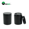 Refillable double walled environmental pp cosmetic facial cream jar container with wide mouth