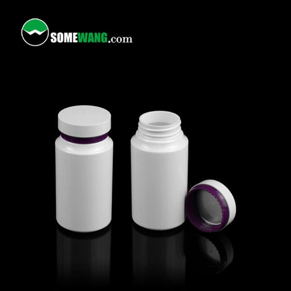 color cover screw cap for pill and PET plastic medicinal bottle container 80ml/120ml/150ml/200ml - Image 3