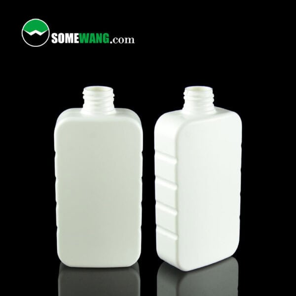 manufacture Customized Hand Sanitizer Shower Gel empty Plastic square Bottle with lotion pump 200 220 360 400 500ml - Image 3