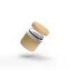 SOMEWANG Straw Material PP Plastic Jars for Cosmetics Skincare Custom Plastic Cream Jar with Lids - Image 2