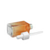 SOMEWANG PETG 50ml square factory direct price double color dropper gradient orange essence oil skincare cosmetic travel toner - Image 4