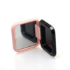 plastic makeup packaging empty loose powder compact jar powder container with combed cotton powder-puff - Image 3