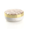 plastic makeup packaging empty loose powder compact jar powder container with combed cotton powder-puff - Image 4