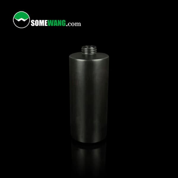 Customized Black empty HDPE plastic cylinder  bottle for shampoo bottle lotion bottle - Image 5