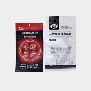 Stand up Pouches Ziplock Stand up Pouch Zipper Bag with Window Food PE Snack Bag Gravure Printing