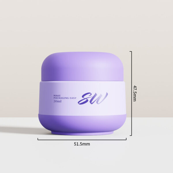 30g  Empty PP Plastic Cosmetic Jar Face Cream Container Pot - Image 3
