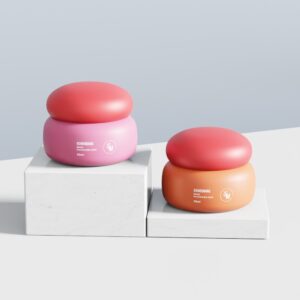 Wholesale 50g PP Jar  Screw Cap Cosmetic Container for Cream Skin Care Personal Care Packaging