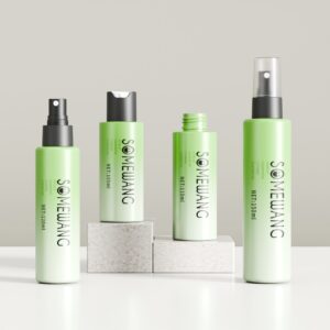 100ML 110ML 120ML 150ML PET Bottle with pump