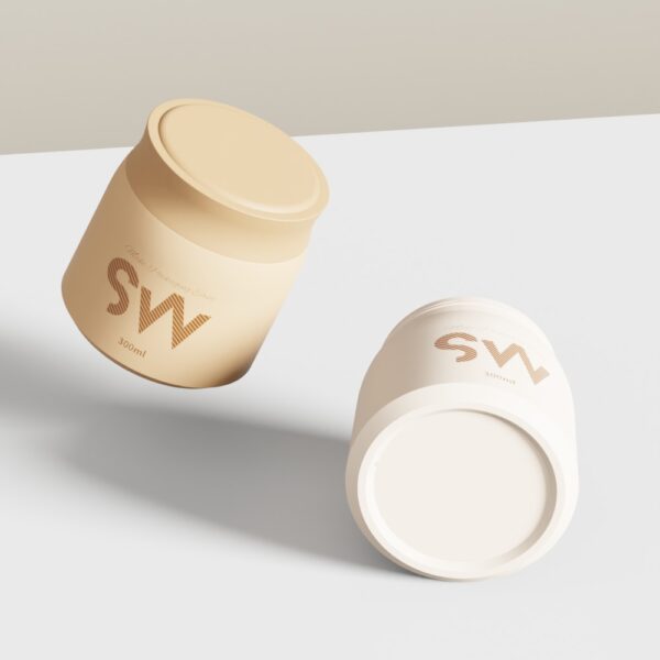 Large Capacity 300G PP Single Layer Cream Jar - Image 2