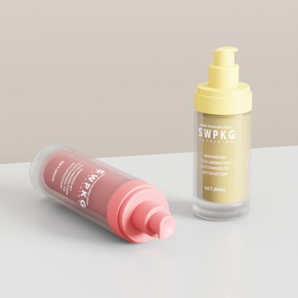 30ml 50ml Glass double layer airless bottle - Image 4