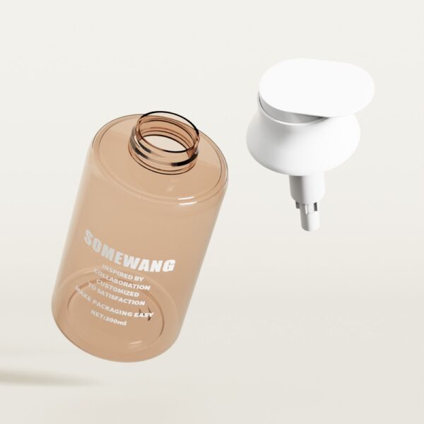 New Arrival Shampoo Bottle 300ML Dispenser Frosted Colorful Plastic Lotion Bottle for Cosmetic Packing - Image 3