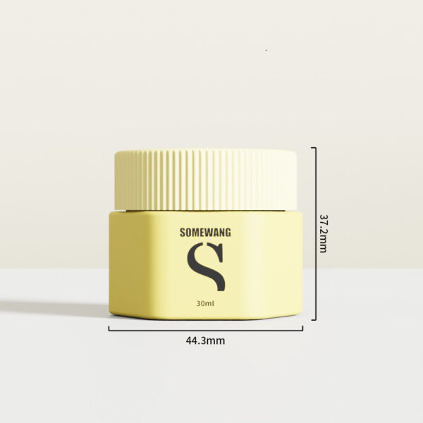 New Arrival Colorful 30g Empty Plastic Cream Jars with Lid for Cosmetics - Image 4