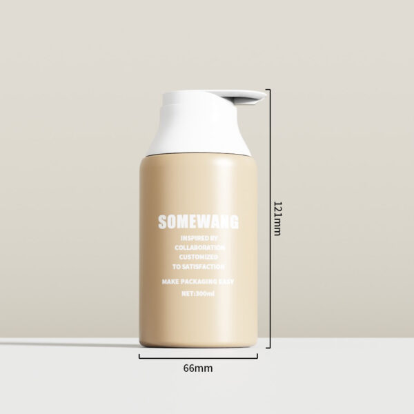 New Arrival Shampoo Bottle 300ML Dispenser Frosted Colorful Plastic Lotion Bottle for Cosmetic Packing - Image 4