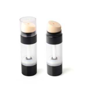 Empty 30ml Liquid Foundation Sunscreen BB Cream  Bottle Tube With Air Cushion Sponge Applicator