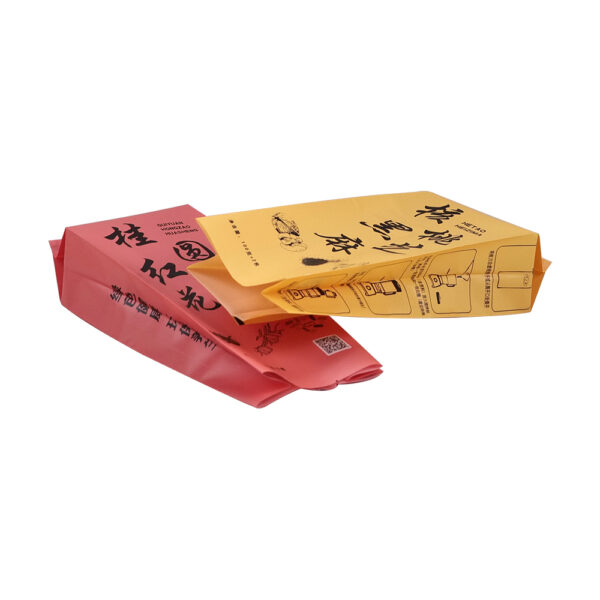 Soft Contact Printing Plastic Tea Packaging Bag for Tea Packaging - Image 3