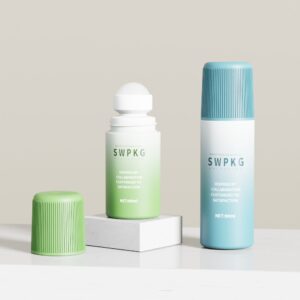 Packaging 60ml 90ml White Plastic Roll Bottle Good Qualityfor Skin Care Serum Perfume Oil Deodorant