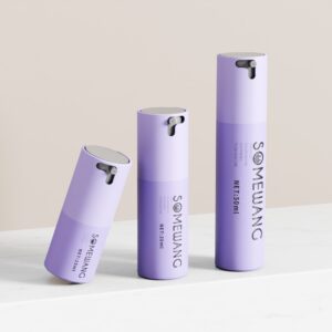 Airless Pump Bottle 15ml 20ml 30ml 50ml  AS Plastic Lotion Cream Bottle for Cosmetic Packaging