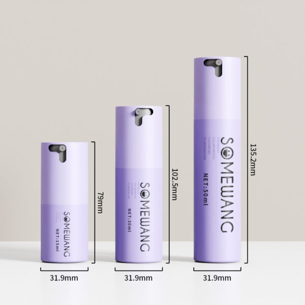 Airless Pump Bottle 15ml 20ml 30ml 50ml  AS Plastic Lotion Cream Bottle for Cosmetic Packaging - Image 3
