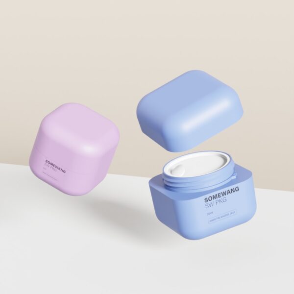 Plastic Jars 15g 30g Luxury Cosmetic Jar with Lids 15ml 30ml Face Cream Jar Packaging - Image 4