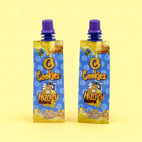 Wholesale Custom Printed Liquid Fruit Juice Honey Drinking Baby Food Stand up Spout Pouch Packaging Bag