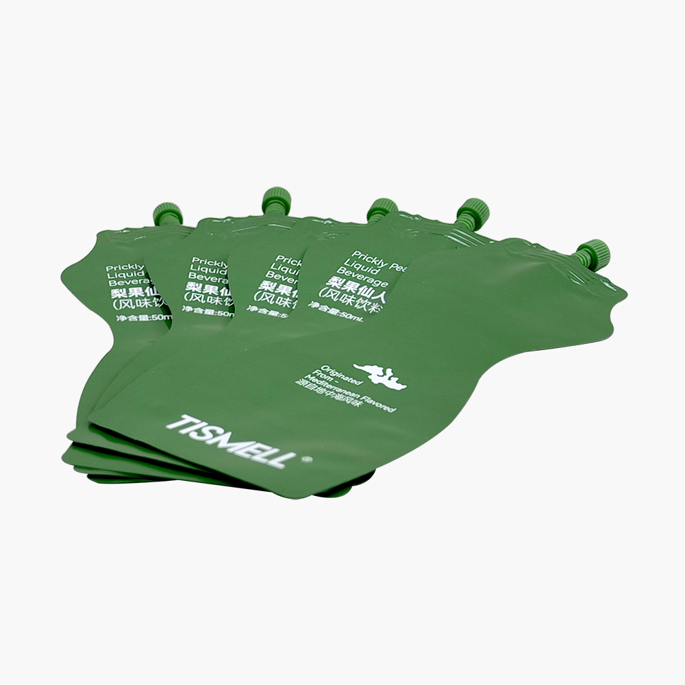 Custom Plastic Fashion Design Special Shape Skin Liquid Packaging Bag Cosmetic Spout Pouch Doypack for Sunscreen Cream Packaging - Image 4