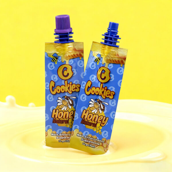 Wholesale Custom Printed Liquid Fruit Juice Honey Drinking Baby Food Stand up Spout Pouch Packaging Bag