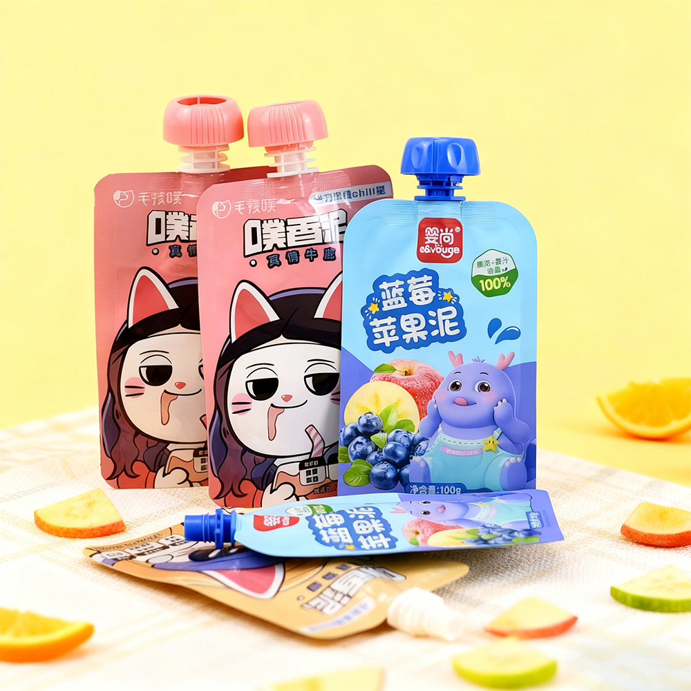 Customized Portable PE Plastic Spray Bag for Face Cream and Sunscreen Pouch - Image 2