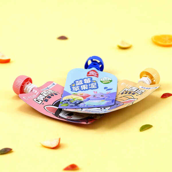 Customized Portable PE Plastic Spray Bag for Face Cream and Sunscreen Pouch