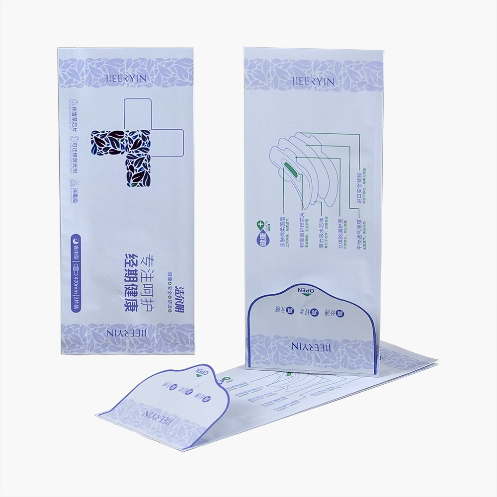 Soft Contact Sanitary pad  Plastic Packaging Bag - Image 3