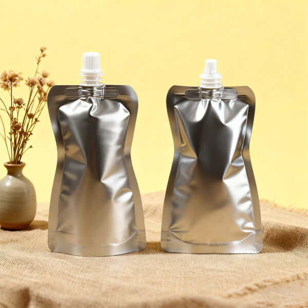 Custom Food Grade Aluminum Foil Liquid Spout Pouch Beverage Drink Juice Stand up Packaging Bags