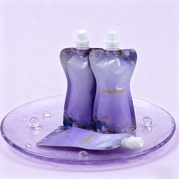 Custom Stand up Spout Bag Drinks Juice Packing Emballage En Sachet Pour Jus De Fruits Doypack Mylar Bags Pouch for Food Liquid