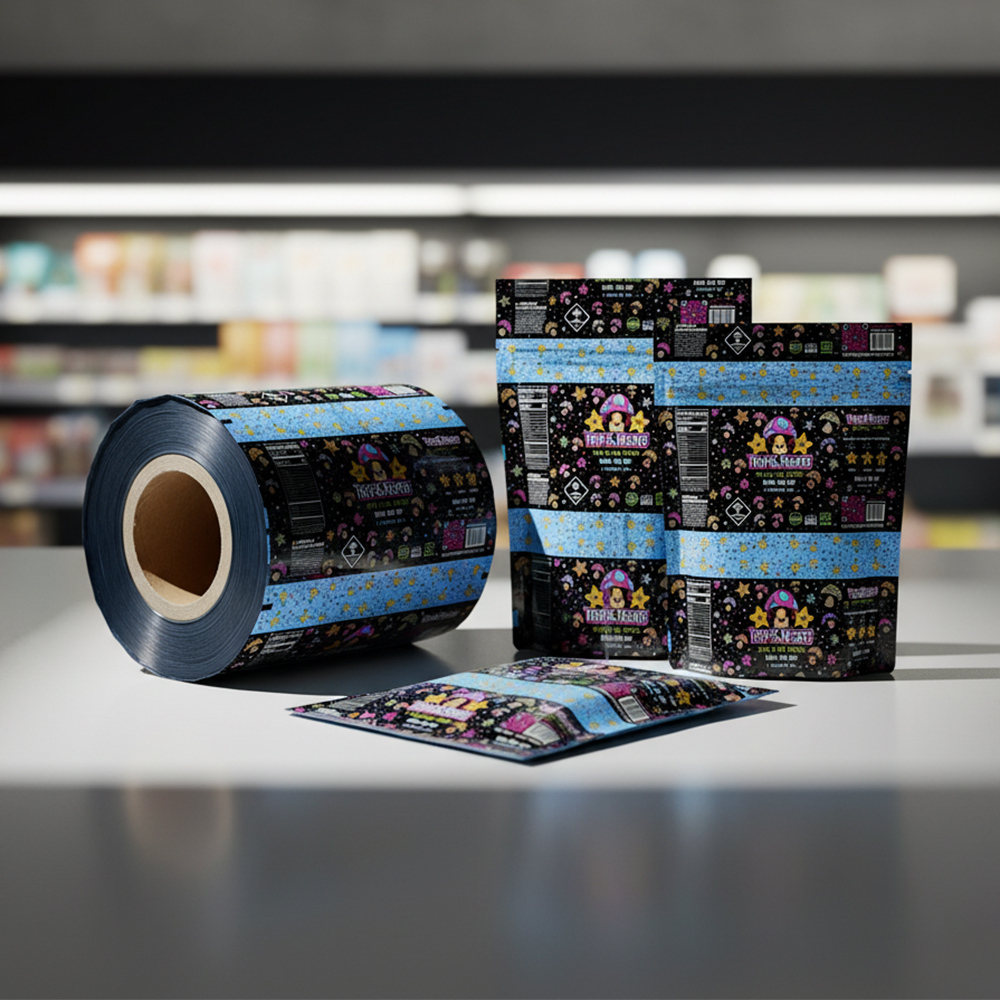 Transparent High Clarity Roll Film for Automatic Packaging Machine Chocolate Display Packaging Food Wrapping Material - Image 2