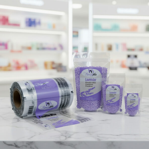 Custom Printing Logo Aluminum Composite PET Packaging Biodegradable Automatic Packing Roll Film For Laundry Detergent Powder