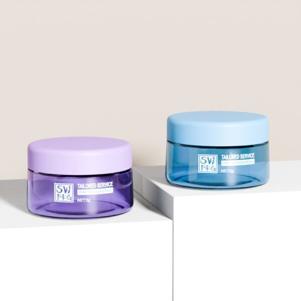 5G/5ML (0.18 oz) Plastic Clear Cosmetic Sample Jars