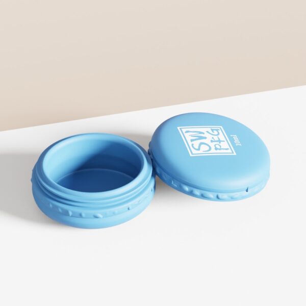 10g Colorful Macaron Shape Plastic Cute Cosmetic Skin Care Mini Cream Jars