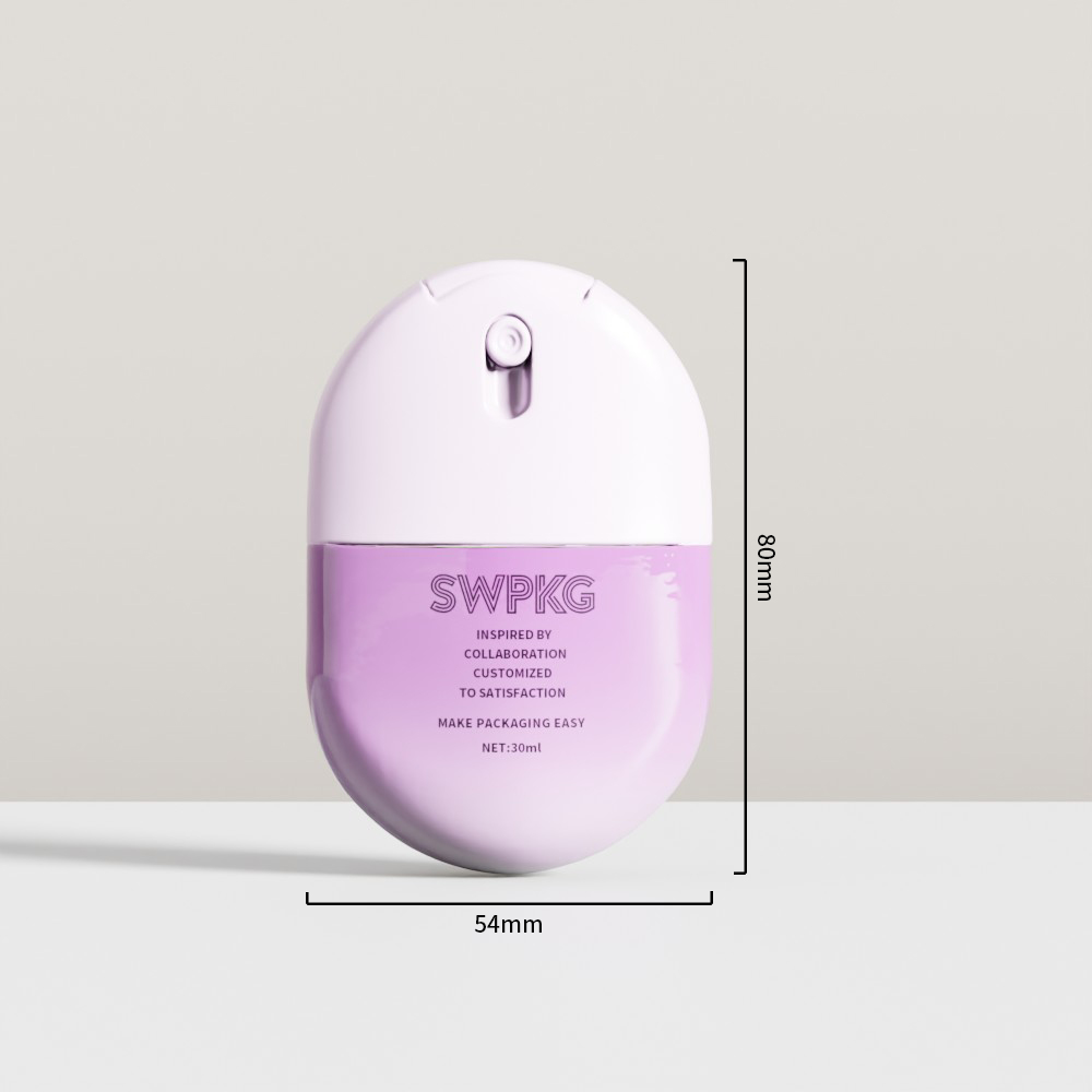 Customized logo Cosmetic Packaging Bottle 30 ml Empty Hair Spray Mini Perfume Skincare Pet Plastic Spray Bottle - Image 3