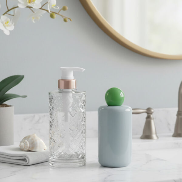 500ML ECO Friendly Plastic Shampoo Bottle